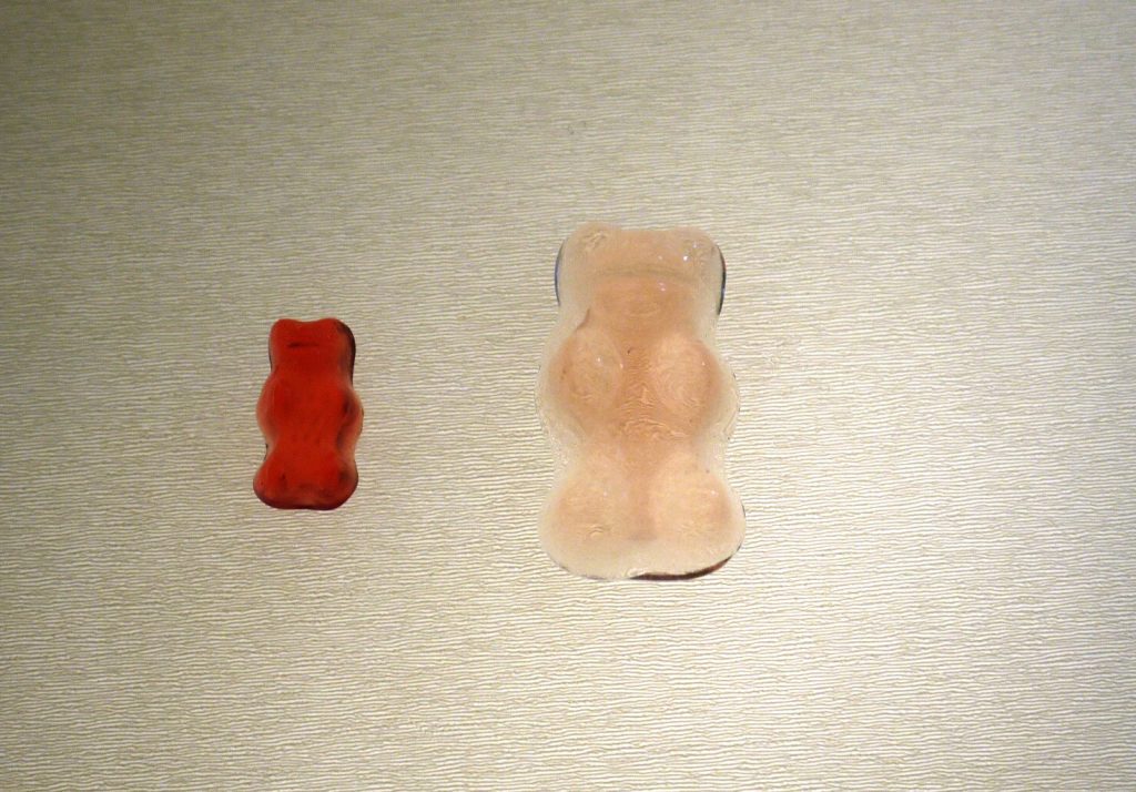 how to make a giant gummy bear